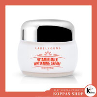 [Labelyoung] Shocking Vitamin Milk Whitening Cream Kem làm trắng sữa Vitamin gây sốc 55g Label Young