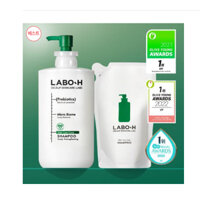 [Laboh] Dầu gội gia cố da đầu Giảm rụng tóc 750 ML Kế hoạch nạp lại (+ 600 ML Refill)