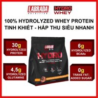 Labrada Hydro Whey 4Lbs 1,8kg – 100% Hydrolyzed Whey Protein, Bổ sung Protein, tăng Cơ mạnh, thành phần tinh khiết