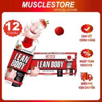 Labrada Lean Body RTD, Thùng 12 Chai (500ml/Chai) Sữa Thay Thế Bữa Ăn Uống Liền