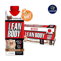 Labrada Lean Body RTD, Thùng 12 Chai (500ml/Chai) | Sữa Thay Thế Bữa Ăn Uống Liền Tiện Lợi