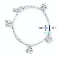 Lắc bạc cho bé gái