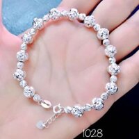 Lắc bi lớn bạc ý 925 cao cấp