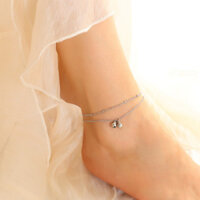 Lắc Chân 2 Tầng Lục Lạc Titan Ko Đen TT 4282 - Bạc