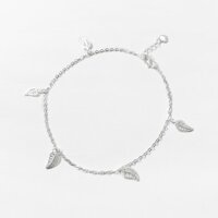 lắc chân bạc 925 Leafy - Jeweloud silver