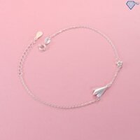 Lắc chân bạc 925 nữ hình máy bay đẹp giá rẻ LCN0080 Trang Sức TNJ