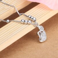 Lắc Chân Bạc Cho Nữ Hình Thiên Nga Đẹp Giá Rẻ LC-1552