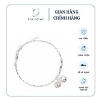 Lắc Chân Bạc Nữ Hạt Vụn Bạc Mix Charm Trúc Chuông Cá Tính Bacgemi_LC98