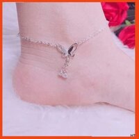 Lắc chân bạc nữ- Lắc chân dạng cánh bướm xinh xắn BẠC ĐẸP