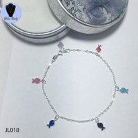 Lắc Chân Bạc Nữ S925 Con Cá JL018[QUÝ PHÁI]