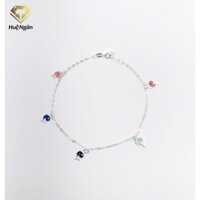 Lắc chân bạc Ý 925 Huệ Ngân- Cá heo vui vẻ JL039