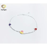 Lắc chân bạc Ý 925 Huệ Ngân- DUCK RYBJ50027