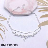 Lắc chân bạc ý 925