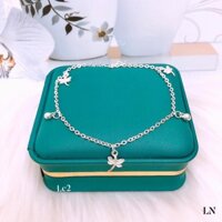 Lắc chân nữ chuồn chuồn chuẩn bạc ta siêu xinh - Kho sỉ bạc Nhất Linh