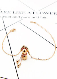 Lắc Chân Titan Mèo May Mắn LCN163