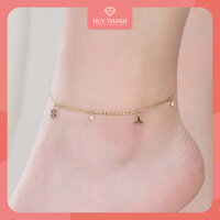 Lắc chân vàng 14k LCLF94 Huy Thanh Jewelry