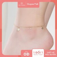 Lắc Chân Vàng 14k LCLF95 Huy Thanh Jewelry