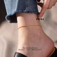 Lắc chân xù vàng 10k LCNU154