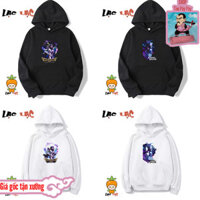 [LAC LAC] Áo Hoodie Liên Quân Mobile ngắn tay cổ tròn màu đen trắng cực chất Rẻ Đẹp
