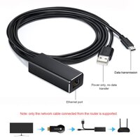 Lắc lư Lửa TV Stick HD 480 Mbps Micro USB2.0 Để RJ45 Ethernet 10/100 Mbps CHO Hỏa Lực Mới TV/ google Nhà/Chromecast Ultra LazadaMall
