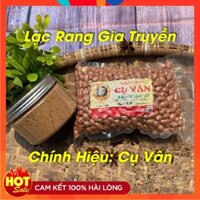 Lạc Rang Húng Lìu Cụ Vân Chính Hiệu 500g - Lạc Trắng, Thơm, Giòn, Ngon - Món Ăn Vặt Tốt Cho Sức Khỏe