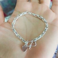 Lắc tay bạc cho em bé-LM75