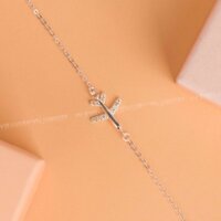 Lắc tay bạc máy bay đính đá 🌼 YN JEWELRY