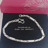 Lắc tay bạc nam hộp nike LTN080