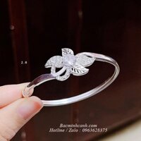 Lắc tay bạc nữ dạng kiềng LTNU037