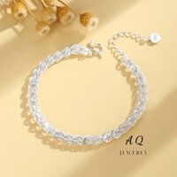 Lắc tay bạc nữ, vòng đuôi phượng bạc 925.