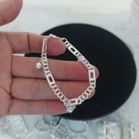 Lắc tay bạc ta cho bé trai. Hàng dầy đẹp chắc chắn.