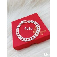 Lắc tay bạc ta cho nam 4,2 chỉ bạc  giá tốt - Trang sức bạc đẹp hjc