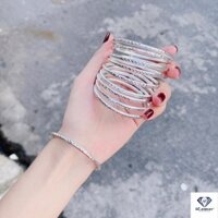 Lắc tay bạc ta có khoá mở,Vòng tay nữ bạc đủ Size người lớn trẻ em,Lắc tay nữ đẹp bạc ta -Trang sức LCJ