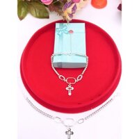 lắc tay bạc ý cây thánh giá