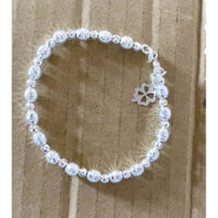 lắc tay bi bạc nữ, vòng tay bạc nữ, bạc thật hàng móc máy siêu sáng.