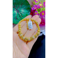 Lắc tay bi mạ bạch kim mạ vàng 18 mẫu mới về