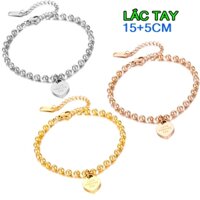 Lắc tay bi nữ titan trái tim love forever520