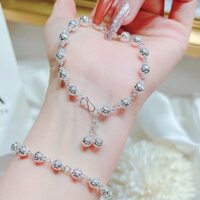 Lắc tay cầu kim tiền bạc ta - Lắc tay nữ cầu kim tiền - Vàng bạc Khải Khải