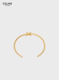 Lắc Tay Celine Triomphe Asymmetric Cuff