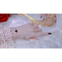 Lắc tay cỏ 4 lá may mắn đơn giản