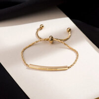 Lắc Tay Dây Rút Lover Dream Titan Ko Đen TT 4234