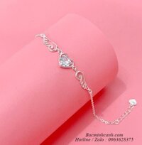 Lắc tay đôi cánh thiên thần đính đá LTNU054