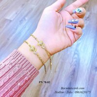 Lắc tay hồ ly vàng 10k may mắn LTNU288