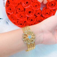 Lắc tay hoa mạ vàng 18k RCLN