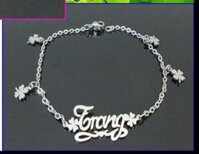 LẮC TAY INOX NỮ THEO TÊN - Trang