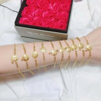 Lắc tay kim tiền bạc xi vàng