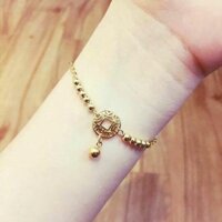 Lắc tay ,lắc chân kim tiền bạc xi vàng 18k(sỉ cực rẻ)