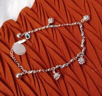 Lắc tay mạ bạc cao cấp châu đá sang chảnh cực bền LT04