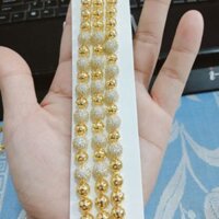 Lắc tay mạ vàng
