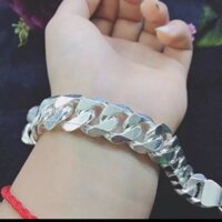 LẮC TAY NAM BẠC ( khoá hình chữ S )